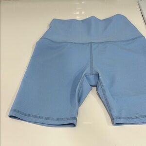 FIVE dancewear Blue Women's Ribbed Shorts